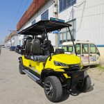Гольф-кар пассажирский TRAVELPARK 4+2 (6-х местные) ЖЕЛТЫЙ