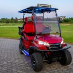 Гольф-кар пассажирский TRAVELPARK 2+2 (4-х местный) КРАСНЫЙ